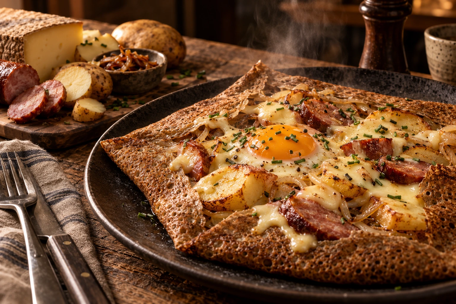 Galette signature de L’Atelier de Marius